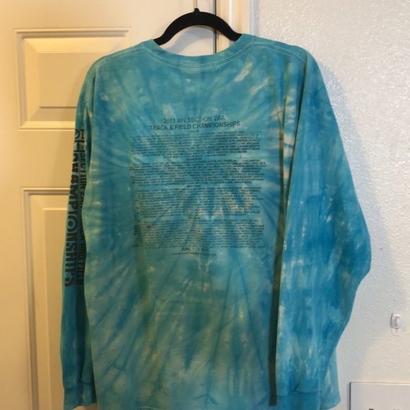 Tie Dye Team Long Sleeve Tee - Picture 2 of 2